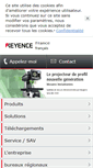 Mobile Screenshot of keyence.fr